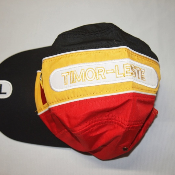 Timor-Leste Hat Colorful Embroidered Baseball Cap of the Island Nation NWOT - Picture 6 of 6